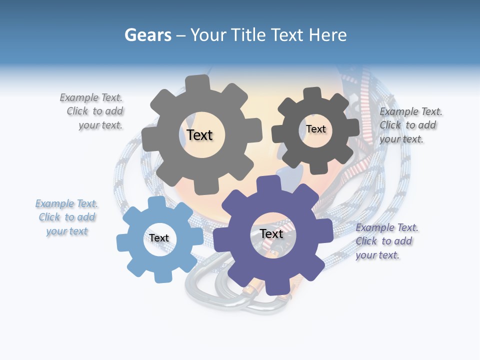 Danger System Isolated PowerPoint Template