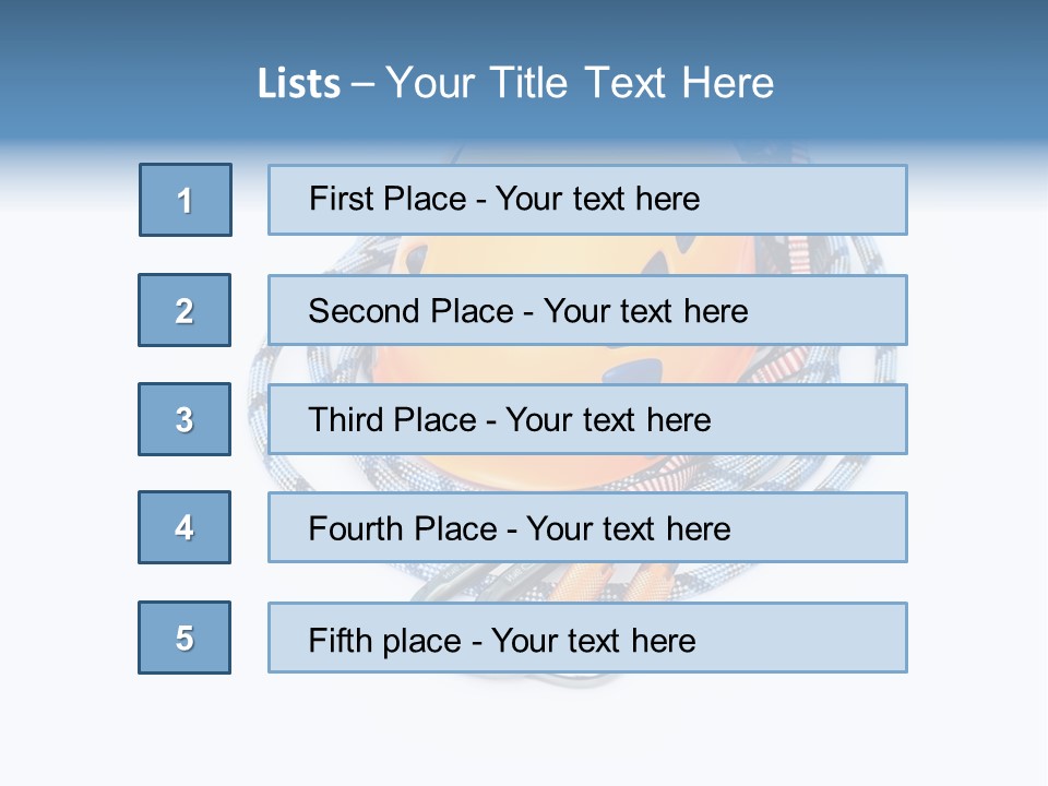 Danger System Isolated PowerPoint Template