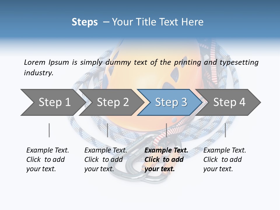 Danger System Isolated PowerPoint Template