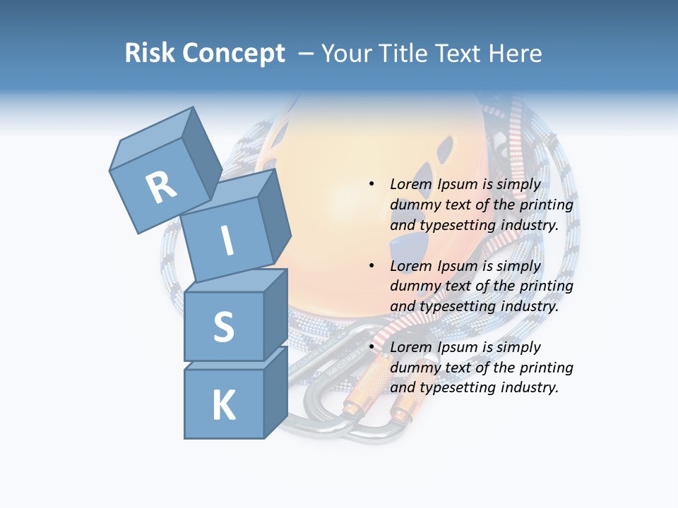 Danger System Isolated PowerPoint Template