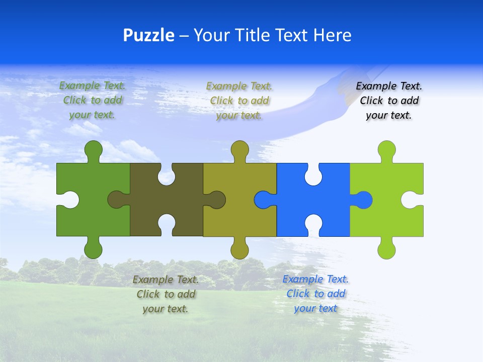 Equipment Leisure Objects PowerPoint Template