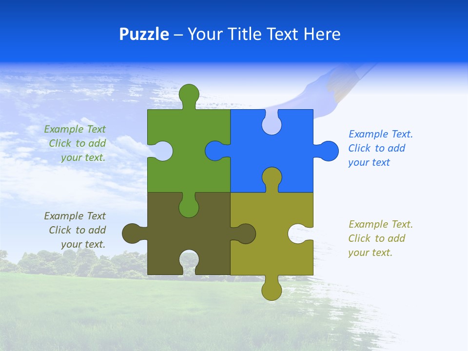 Equipment Leisure Objects PowerPoint Template