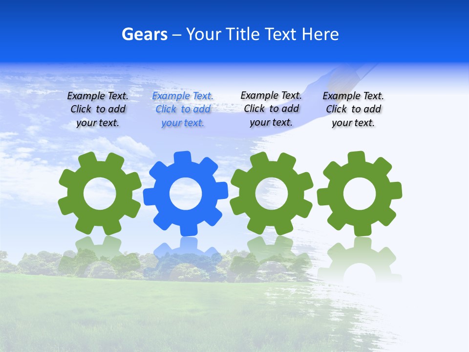 Equipment Leisure Objects PowerPoint Template