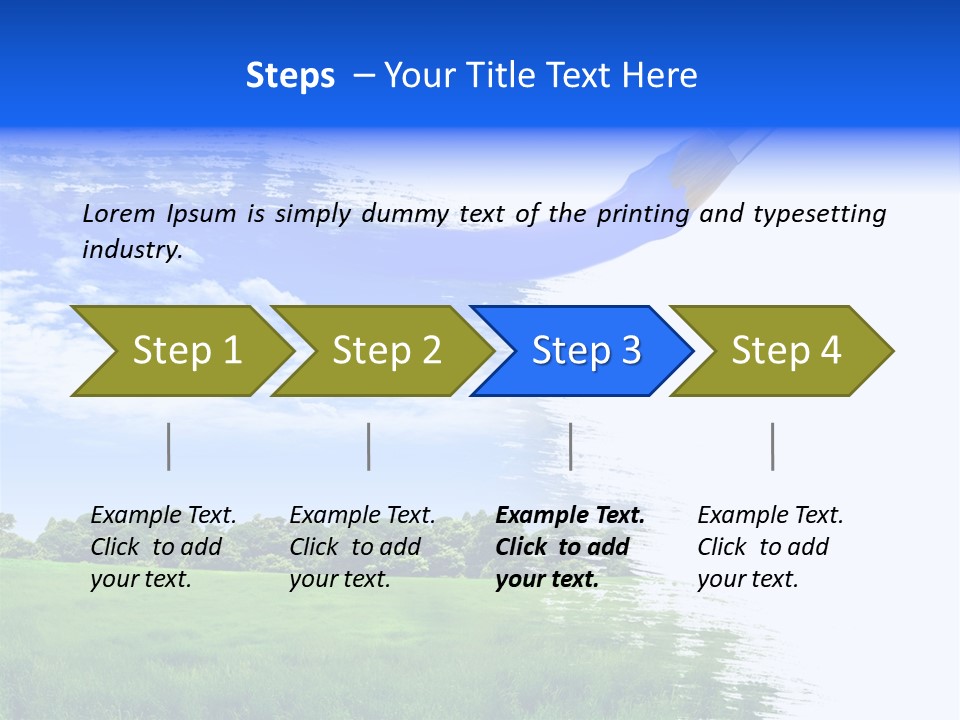 Equipment Leisure Objects PowerPoint Template