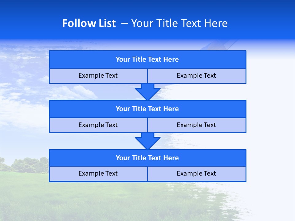 Equipment Leisure Objects PowerPoint Template