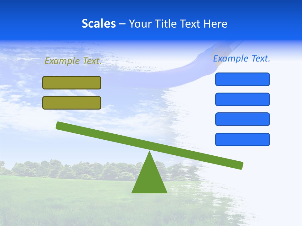 Equipment Leisure Objects PowerPoint Template