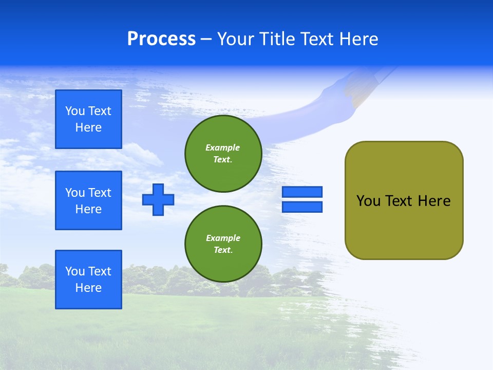 Equipment Leisure Objects PowerPoint Template