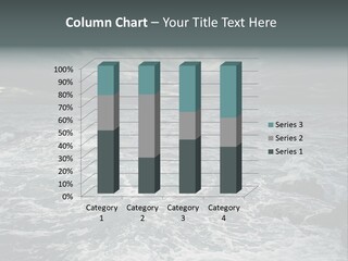 Beauty Big Tsunami PowerPoint Template