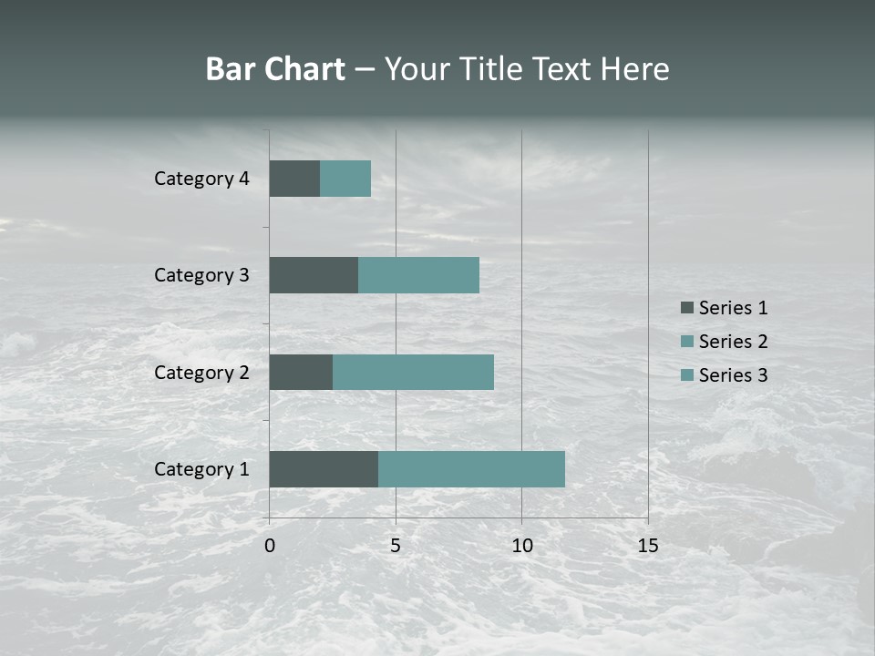 Beauty Big Tsunami PowerPoint Template