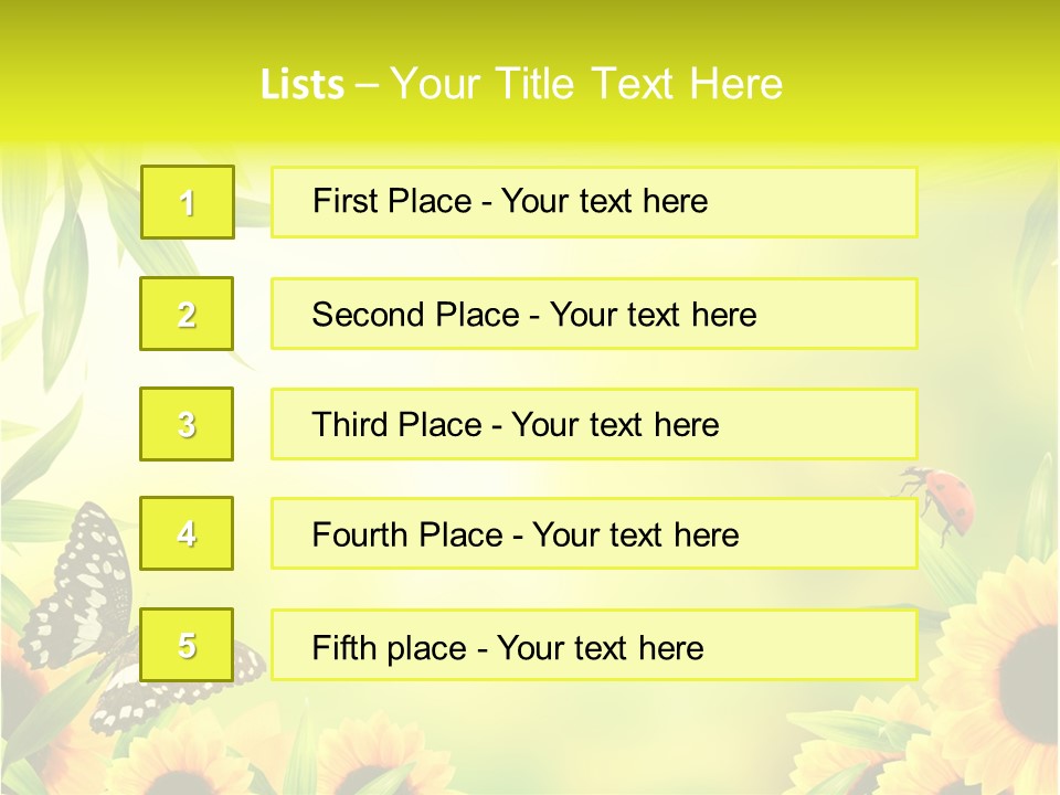 Harmony Frame Natural PowerPoint Template