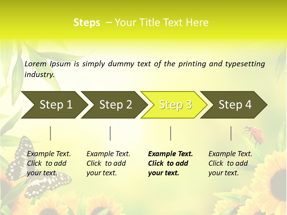 Harmony Frame Natural PowerPoint Template