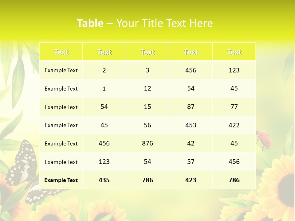 Harmony Frame Natural PowerPoint Template