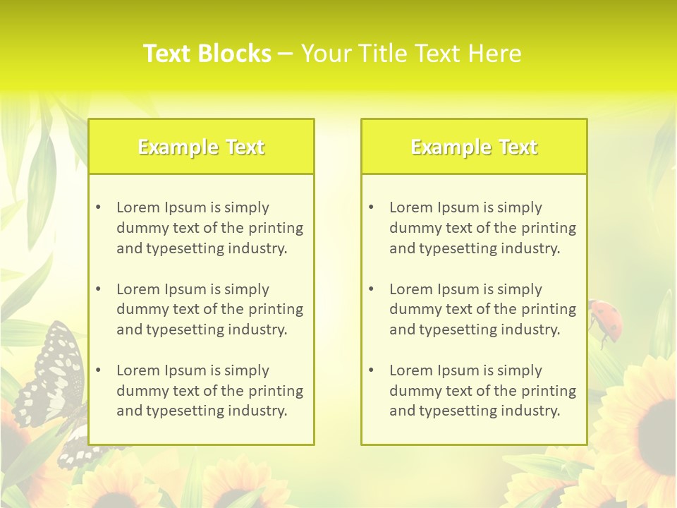 Harmony Frame Natural PowerPoint Template