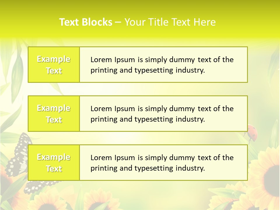 Harmony Frame Natural PowerPoint Template