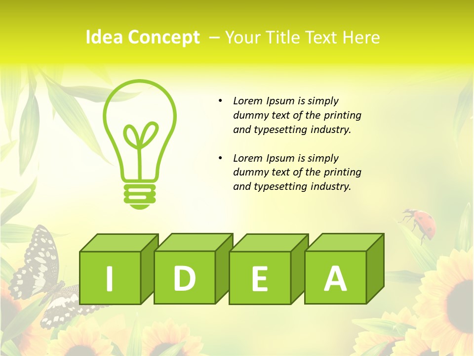 Harmony Frame Natural PowerPoint Template