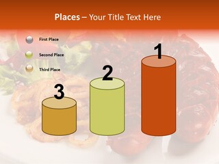 Pork Horizontal Object PowerPoint Template