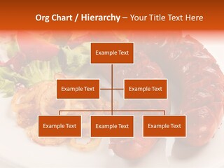Pork Horizontal Object PowerPoint Template