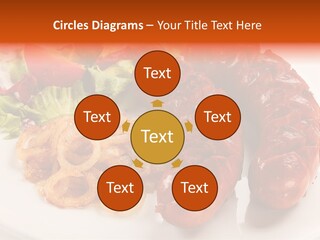 Pork Horizontal Object PowerPoint Template