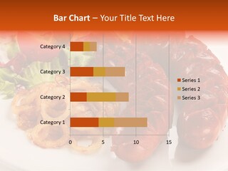 Pork Horizontal Object PowerPoint Template