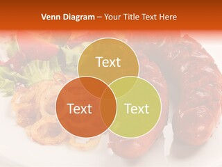 Pork Horizontal Object PowerPoint Template