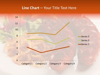 Pork Horizontal Object PowerPoint Template