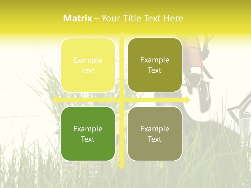 Farm Botany Gardening PowerPoint Template