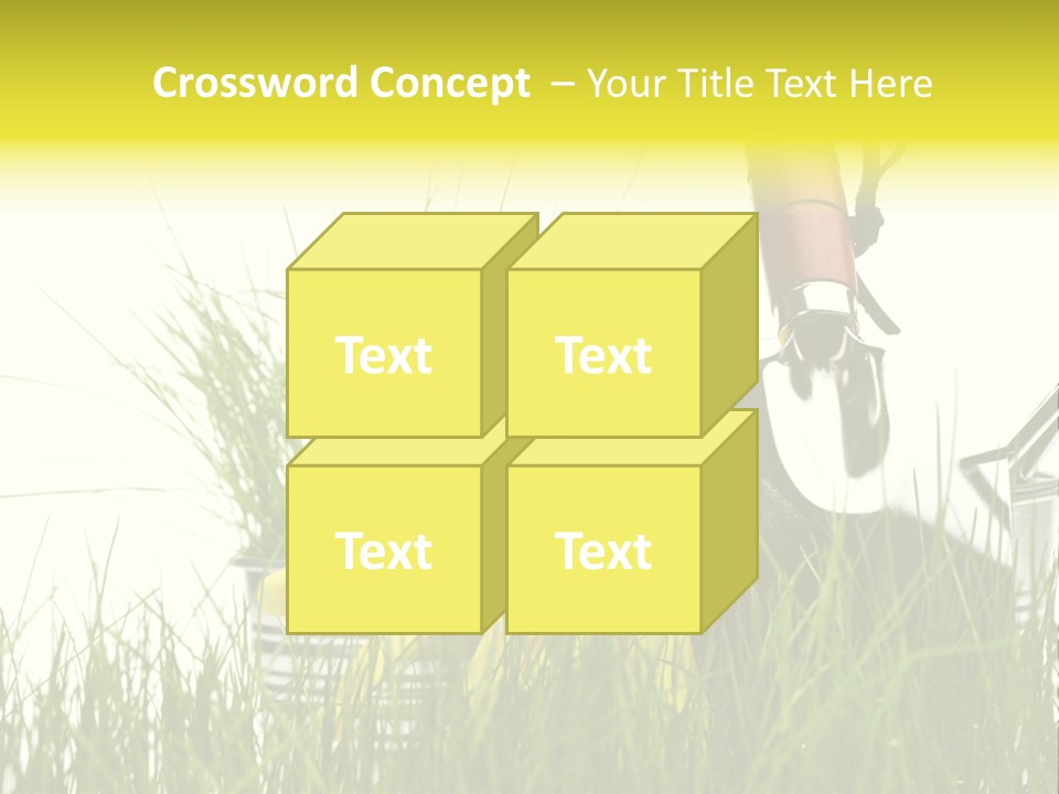 Farm Botany Gardening PowerPoint Template