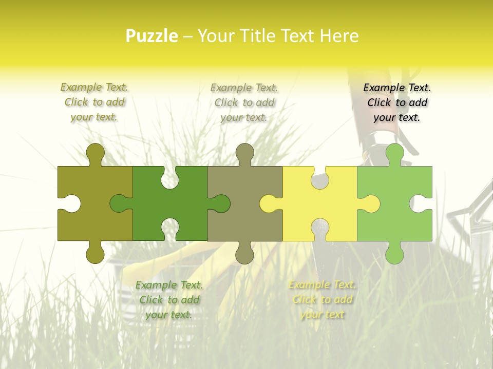 Farm Botany Gardening PowerPoint Template