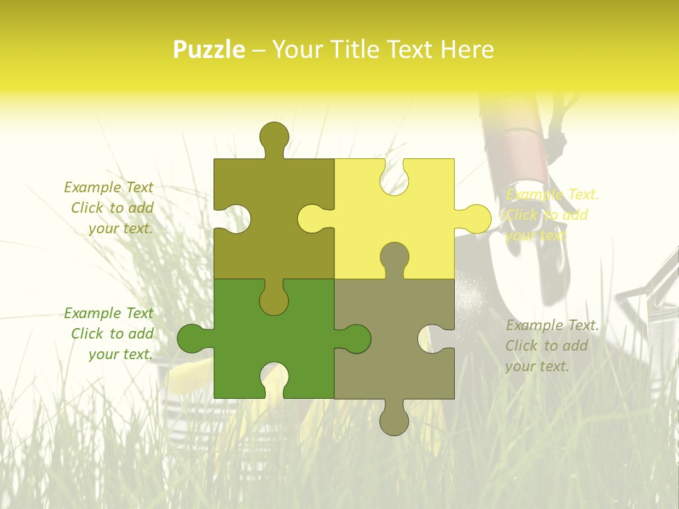 Farm Botany Gardening PowerPoint Template