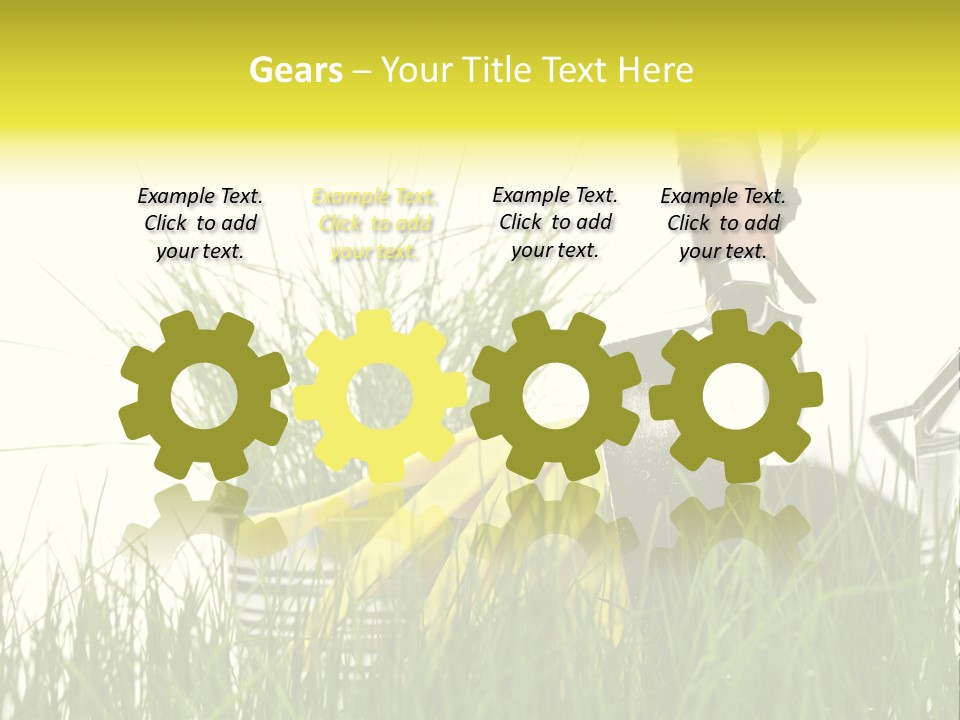 Farm Botany Gardening PowerPoint Template