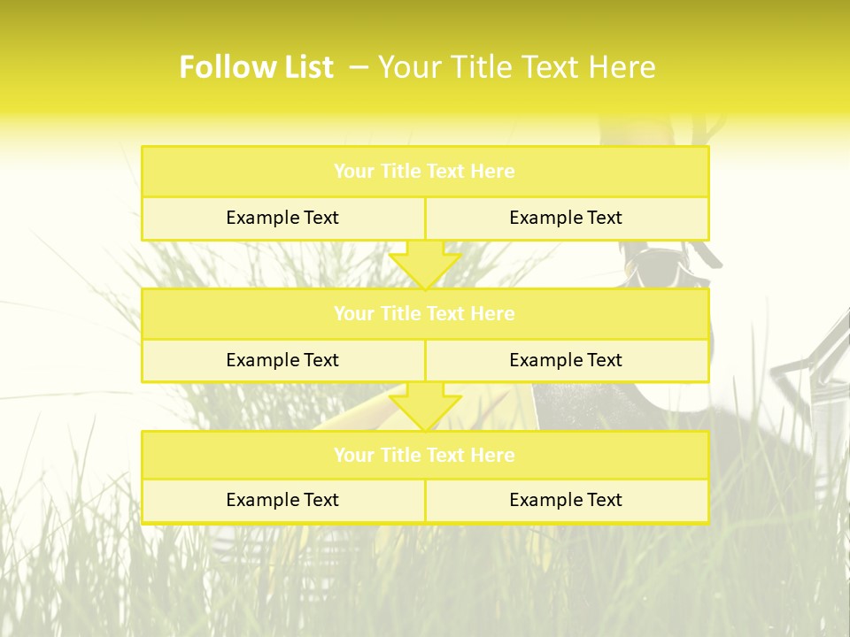 Farm Botany Gardening PowerPoint Template