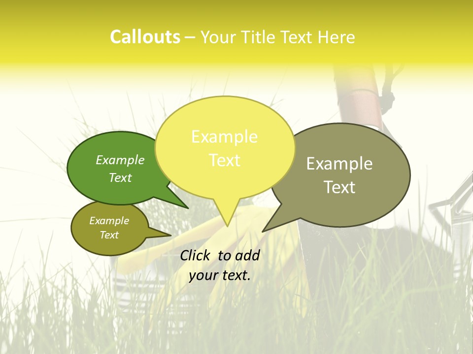 Farm Botany Gardening PowerPoint Template