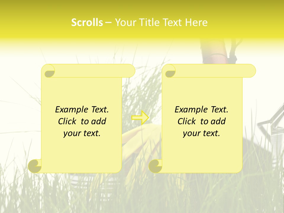 Farm Botany Gardening PowerPoint Template