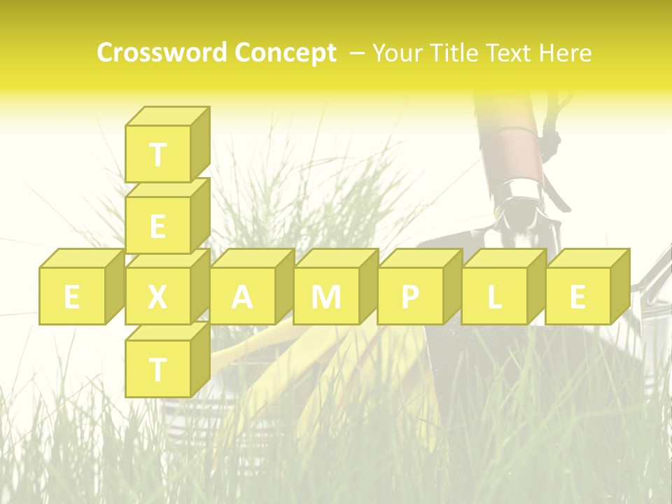 Farm Botany Gardening PowerPoint Template