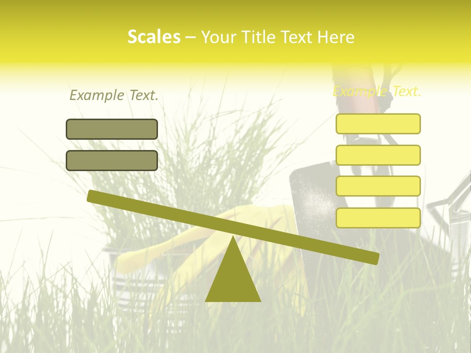 Farm Botany Gardening PowerPoint Template