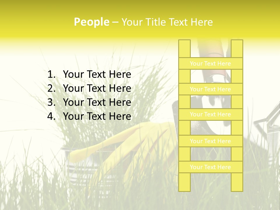 Farm Botany Gardening PowerPoint Template