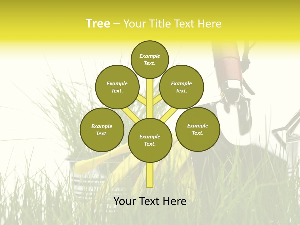 Farm Botany Gardening PowerPoint Template