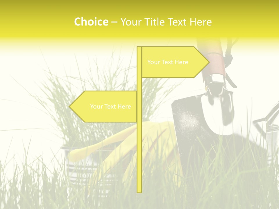 Farm Botany Gardening PowerPoint Template