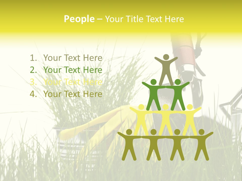 Farm Botany Gardening PowerPoint Template