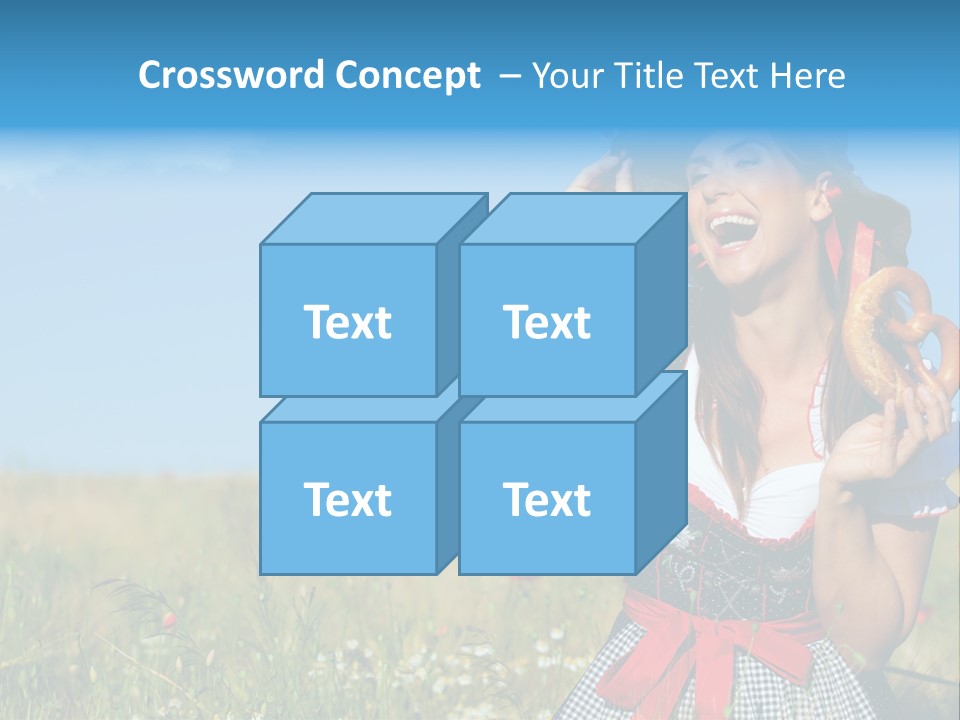 Fast Cloud Smile PowerPoint Template