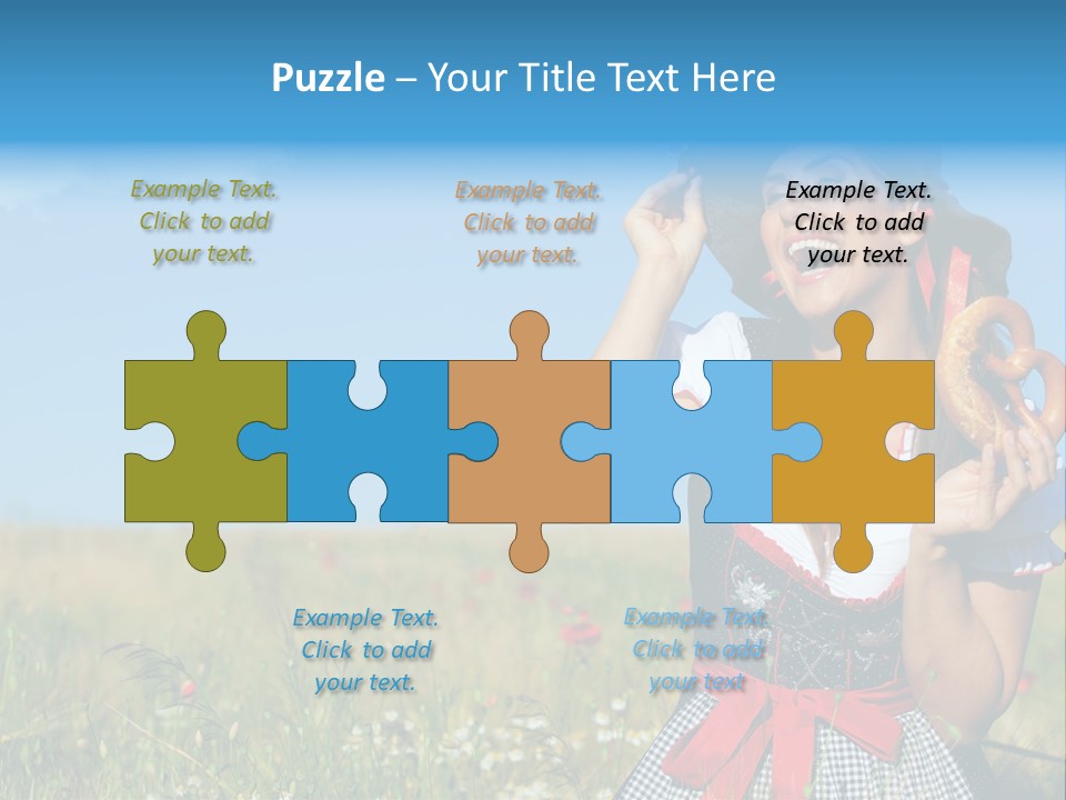 Fast Cloud Smile PowerPoint Template