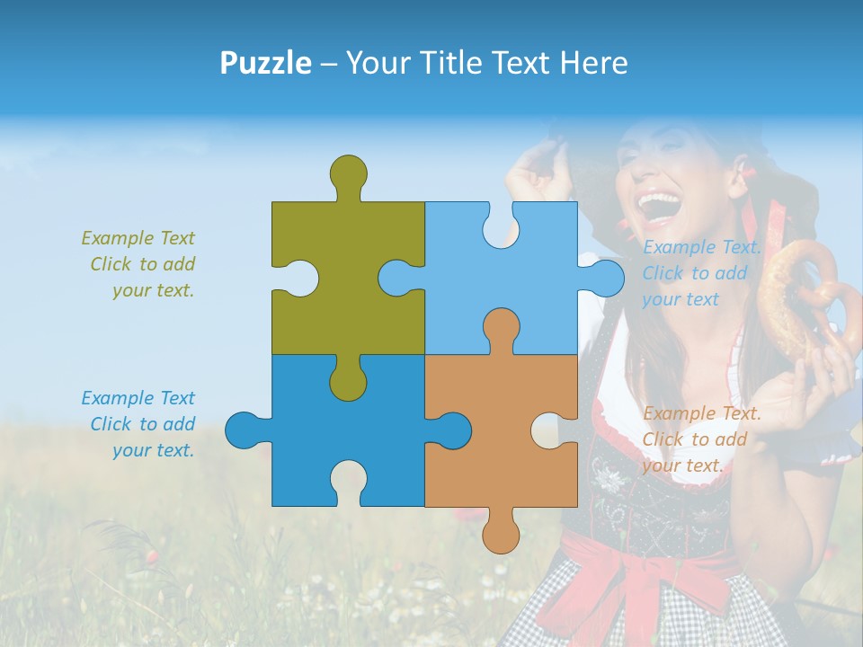 Fast Cloud Smile PowerPoint Template