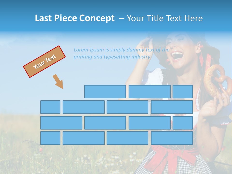 Fast Cloud Smile PowerPoint Template