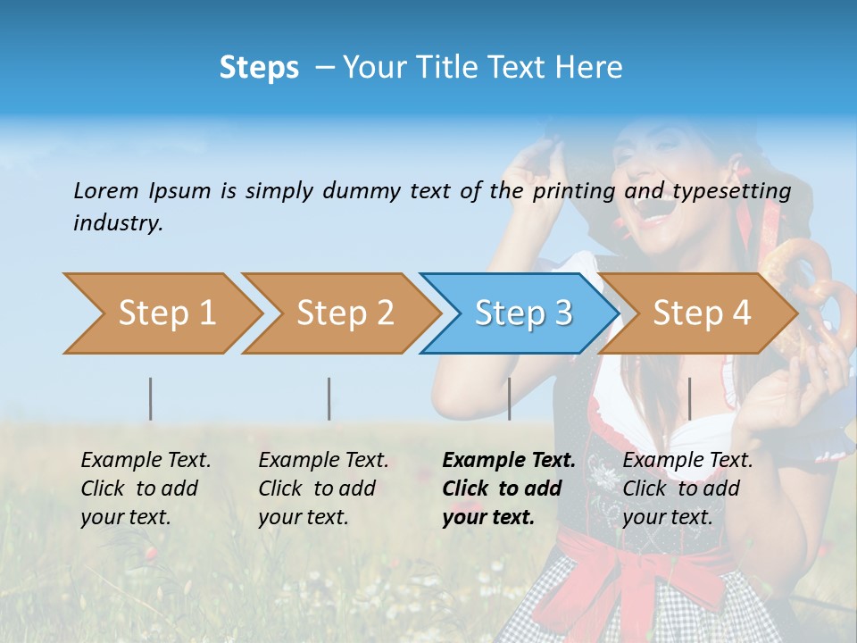 Fast Cloud Smile PowerPoint Template