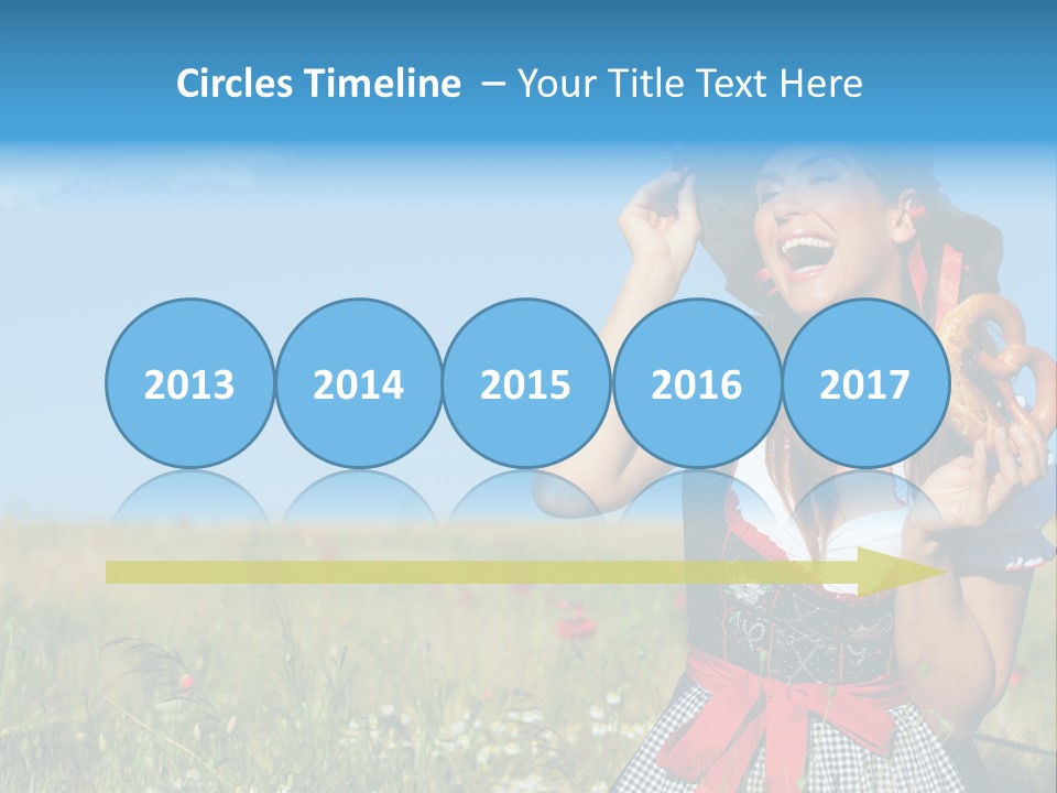 Fast Cloud Smile PowerPoint Template