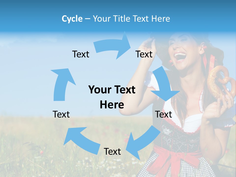 Fast Cloud Smile PowerPoint Template