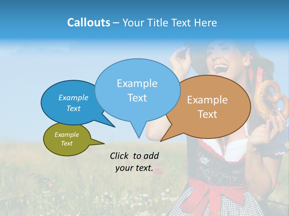 Fast Cloud Smile PowerPoint Template
