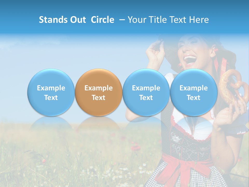 Fast Cloud Smile PowerPoint Template