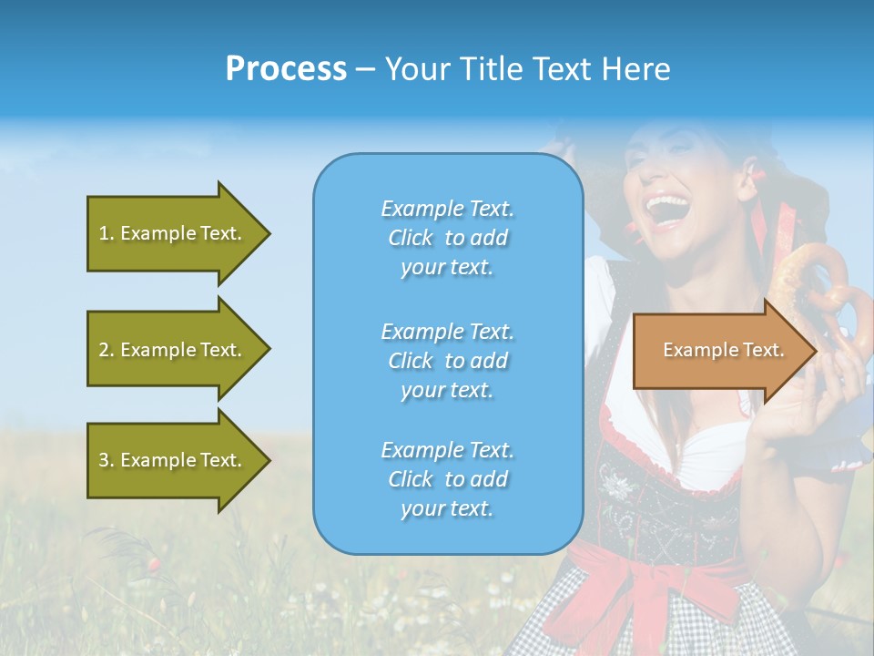 Fast Cloud Smile PowerPoint Template