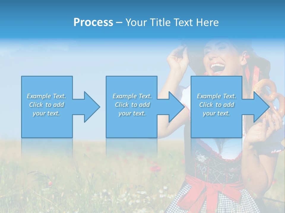 Fast Cloud Smile PowerPoint Template